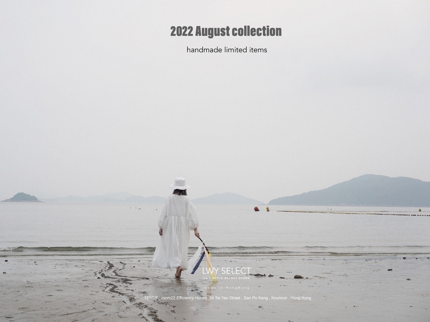 White Bubble check one piece - 2022 August collection